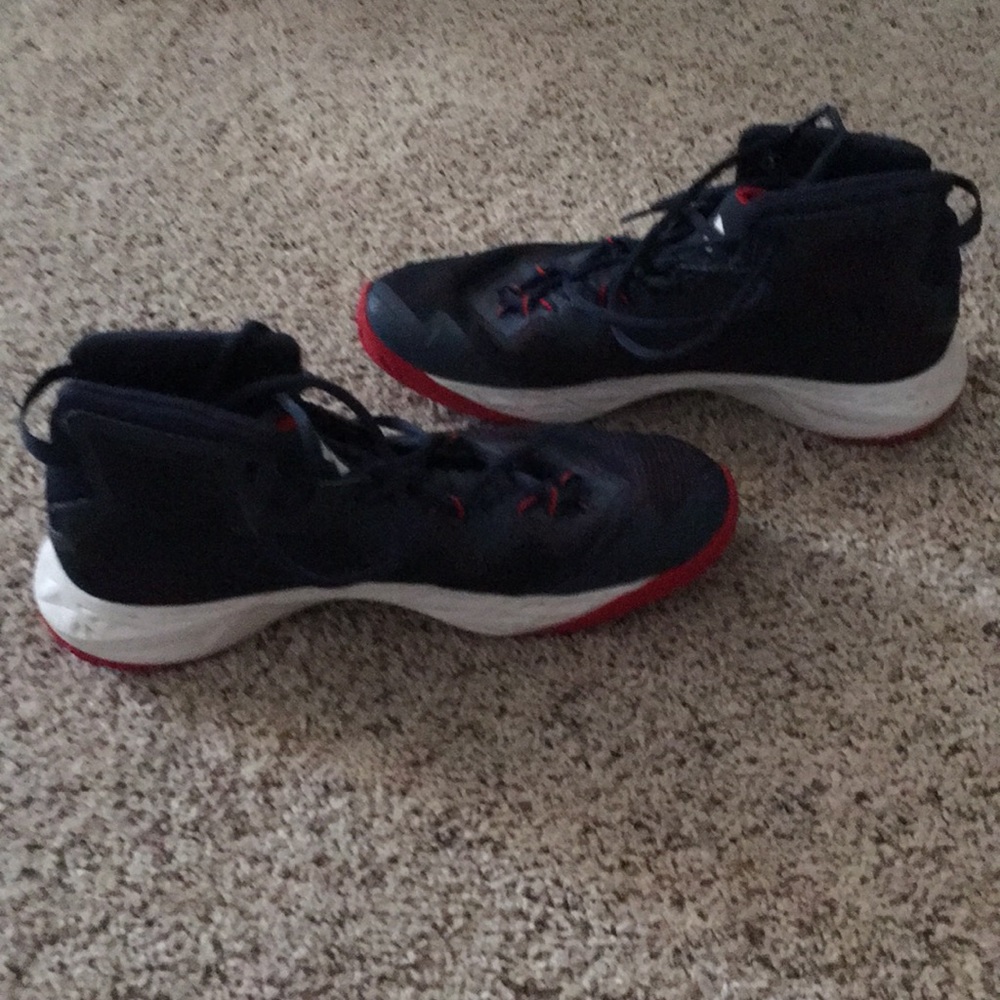 Boys Under Armour basketball shoes